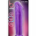 B Yours Sweet N' Small Dildo with Suction Cup 6" - Purple
