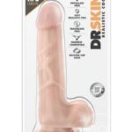 Dr. Skin Silver Collection Basic 7 Dildo 7" - Vanilla