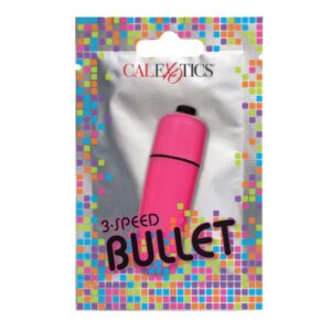 Vibrador bala de 3 velocidades Foil Pack - Rosa