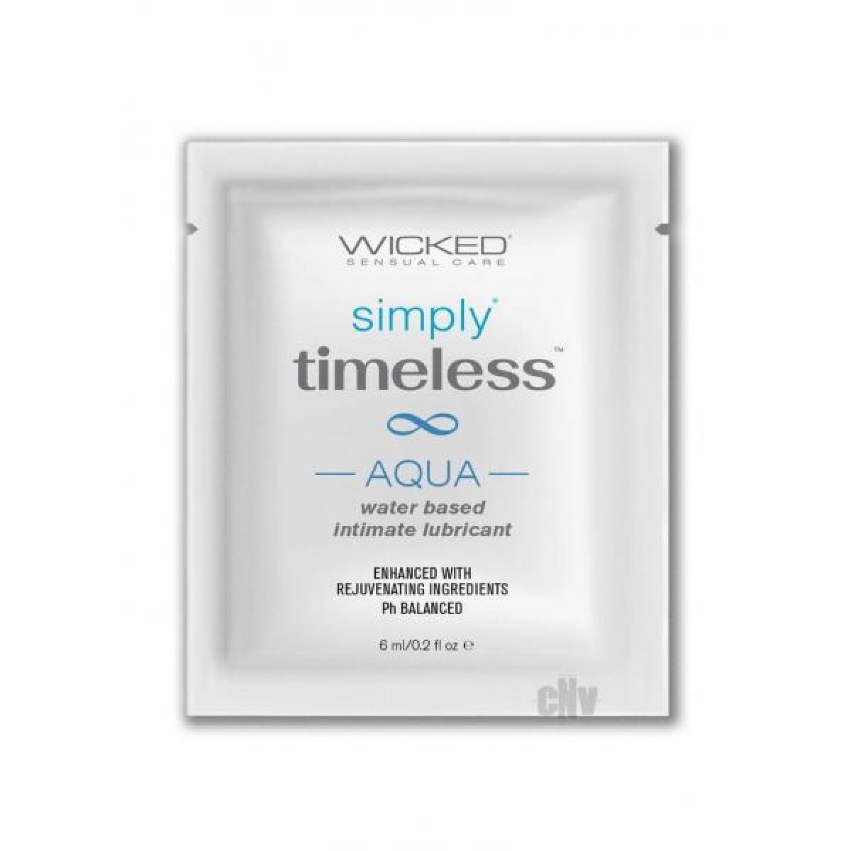 Wicked Simply Timeless Aqua Personal Lubricant - 6 ml