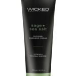 Crema de masaje sensual Wicked - Salvia y sal marina