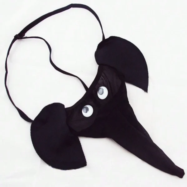 Ropa Interior Sexy Para Hombre, Tanga Con Elefante Unitalla - Imagen 2