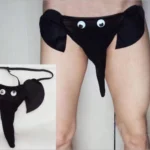 Ropa Interior Sexy Para Hombre, Tanga Con Elefante Unitalla