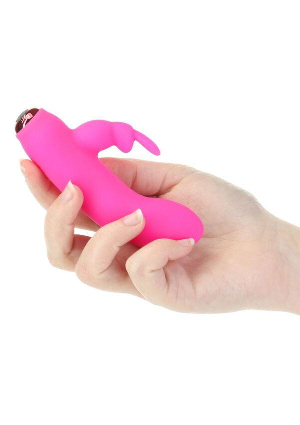 PowerBullet Alice's Bunny Silicone Rechargeable Rabbit - Pink - Imagen 2