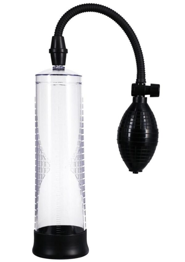 Rock Solid Classic Penis Pump - Black/Clear - Imagen 2