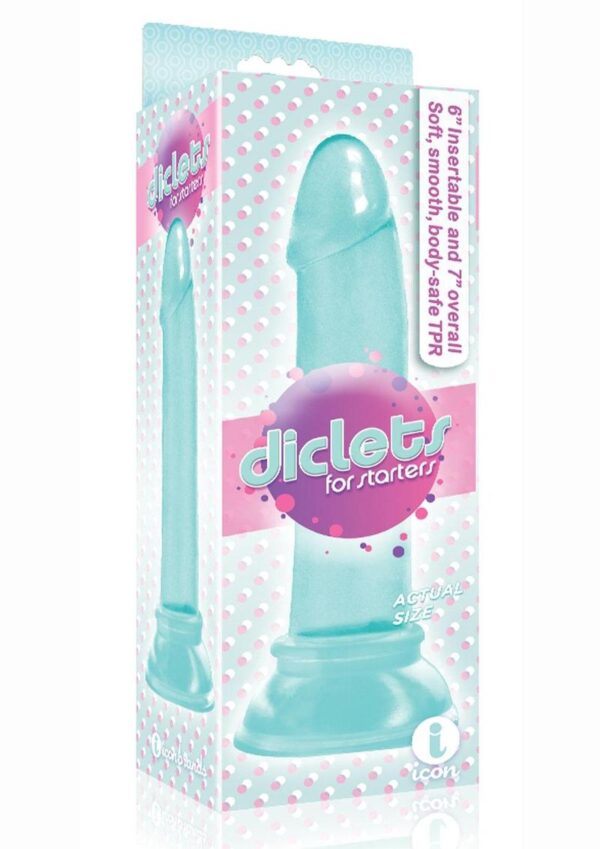 The 9's - Diclets Jelly Dildo 7" - Aqua