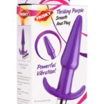 Frisky Thrilling Purple Smooth Anal Plug - Purple
