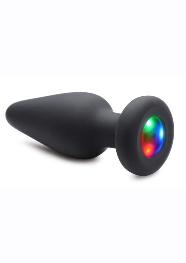 Booty Sparks Silicone Light-Up Anal Plug - Medium - Imagen 2