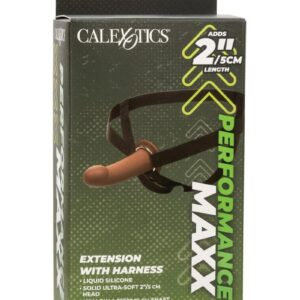 Performance Maxx Extension with Harness - Chocolate 6.25"