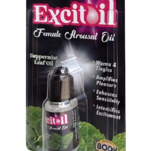 Aceite de excitación de menta Excitoil 0.5 oz - En caja