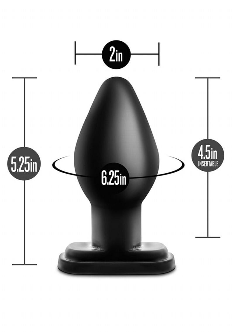 Anal Adventures XL Butt Plug - Black - Imagen 2
